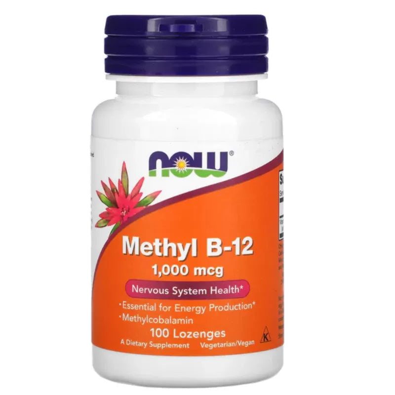 NOW B-12 Methyl 1000 mcg 100 Comprimidos