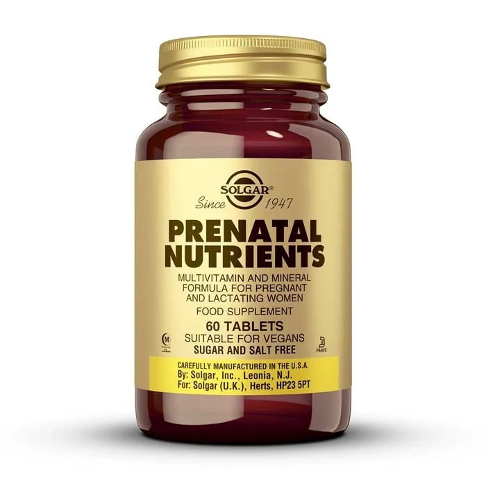 Solgar Prenatal Nutrients 60 comprimidos