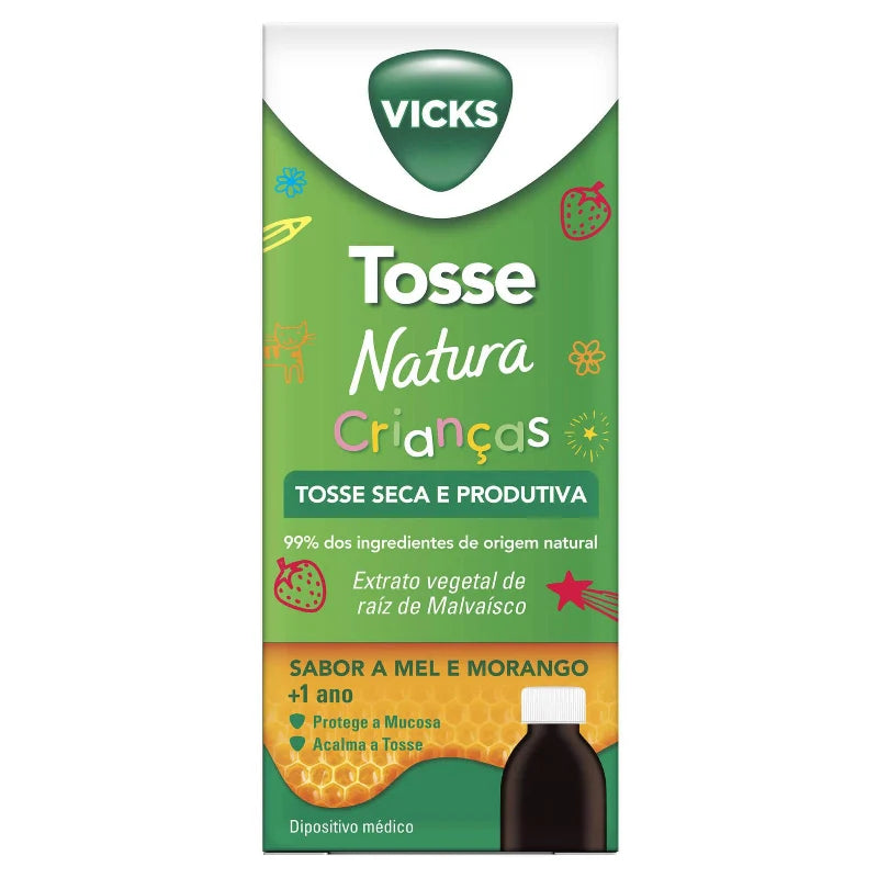 Vicks Tosse Natura Crianças Xarope 140ml
