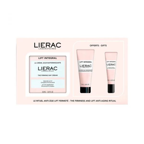 Lierac Lift Integral Coffret Creme de Dia 50ml + Noite 15ml + Sérum 10ml