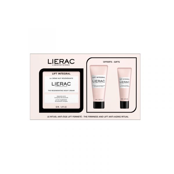 Lierac Lift Integral Coffret Creme de Noite 50ml + Oferta Creme de Dia 15ml E Sérum 10ml