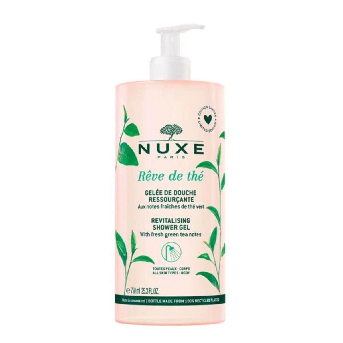 Nuxe Rêve De Thé Gel Duche Revittalizante 750ml