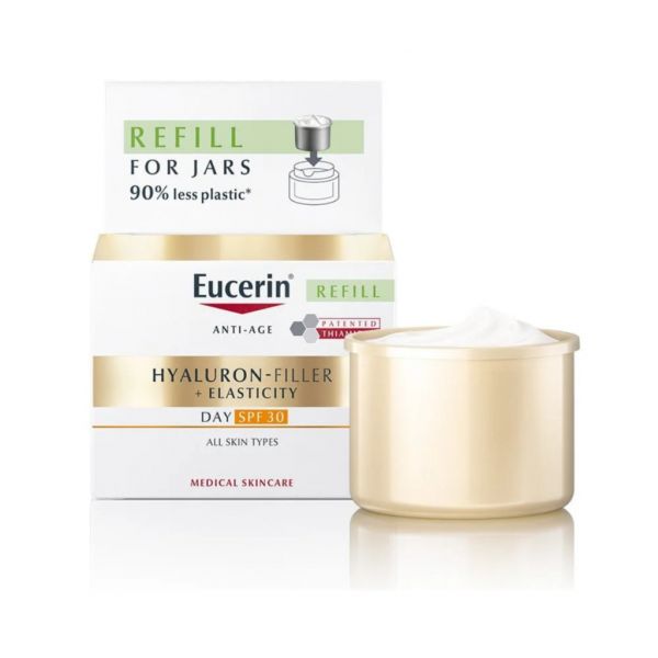 Eucerin Hyaluron-Filler + Elasticity Creme de Dia FPS30 Recarga 50ml