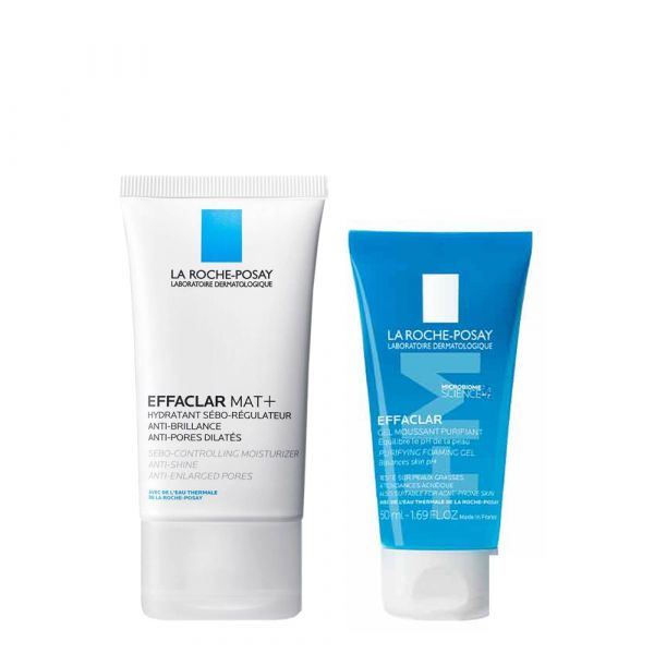 La Roche-Posay Effaclar Mat Creme 40ml + Gel de Limpeza 50ml