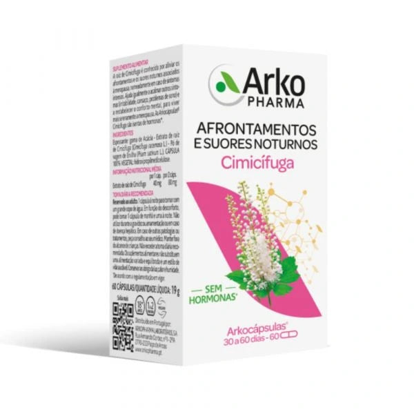 Arkopharma Arkocápsulas Cimicífuga 60 Cápsulas