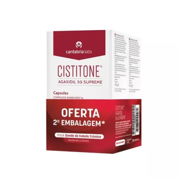 Cistitone Agaxidil 5α Supreme 2x60 Cápsulas