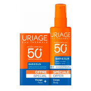 Uriage Bariésun Spray SPF50+ 200ml + Creme SPF50+ 50ml