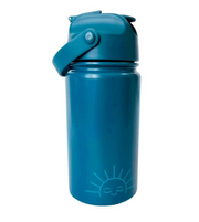 Tutete Garrafa térmica Grech & Co Steel Bite + Sip Desert Teal 420ml