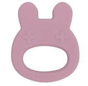 Tutete Mordedor Teether Silicone Bunny Dusty Rose