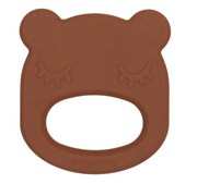 Tutete Mordedor Teether Silicone Bear Chocolate Brown