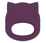 Tutete Mordedor Teether Silicone Cat Plum