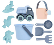 Tutete Set Brinquedos de Praia Balde Serenity Blue