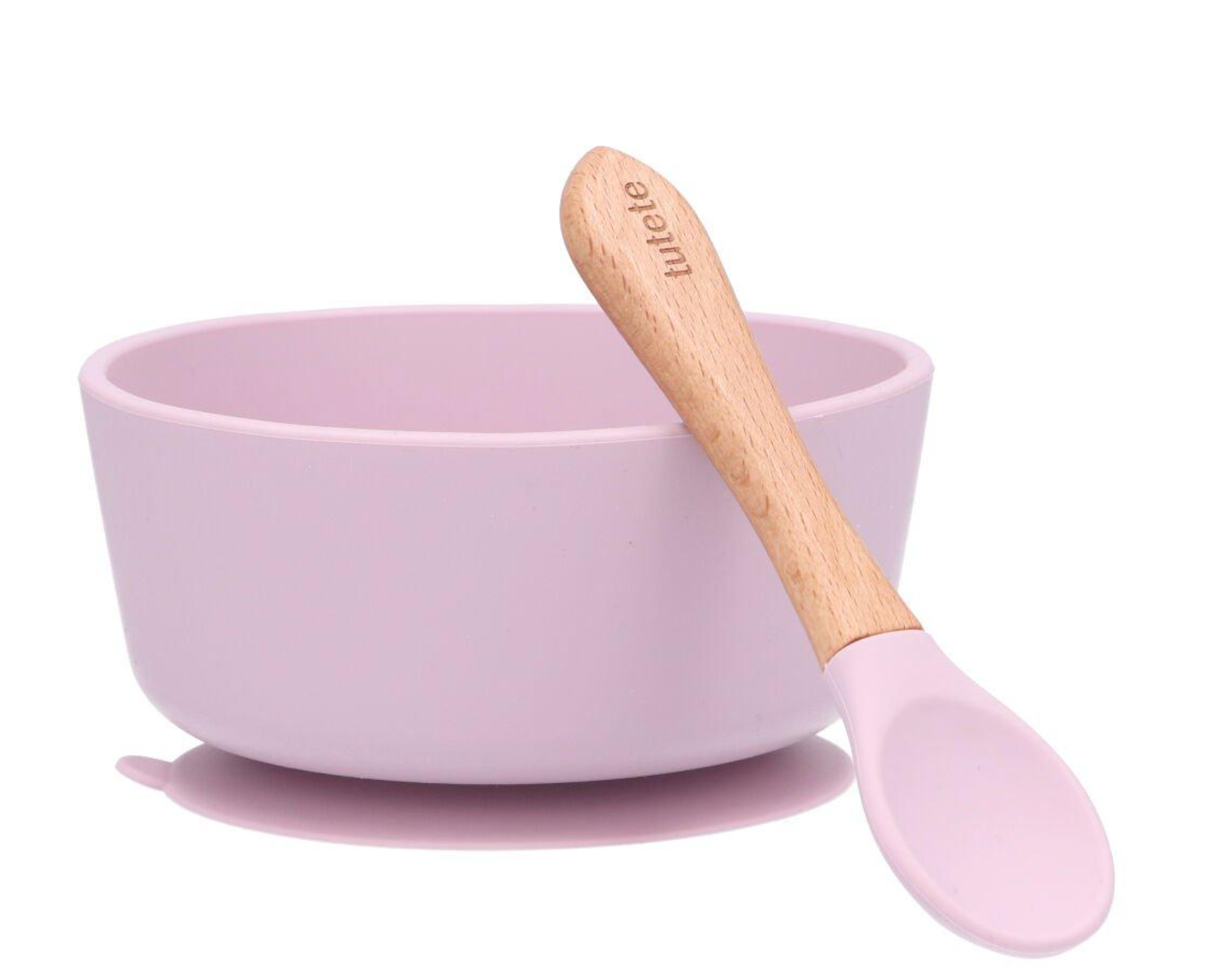 Tutete Taça c/ ventosa + Colher Lilac