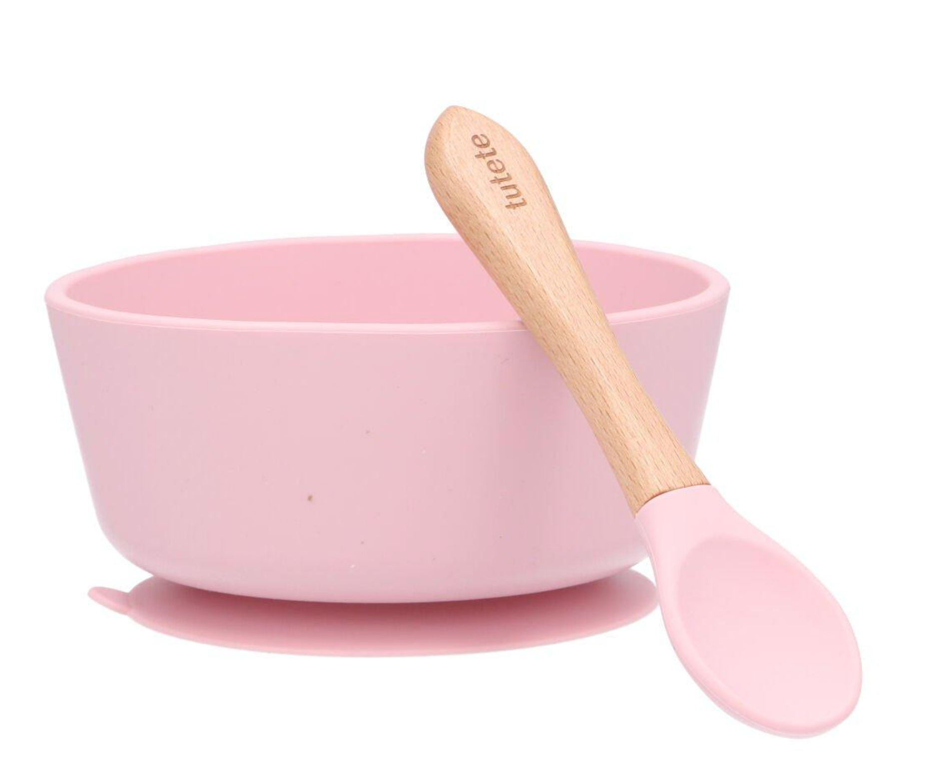 Tutete Taça c/ ventosa + Colher Pink