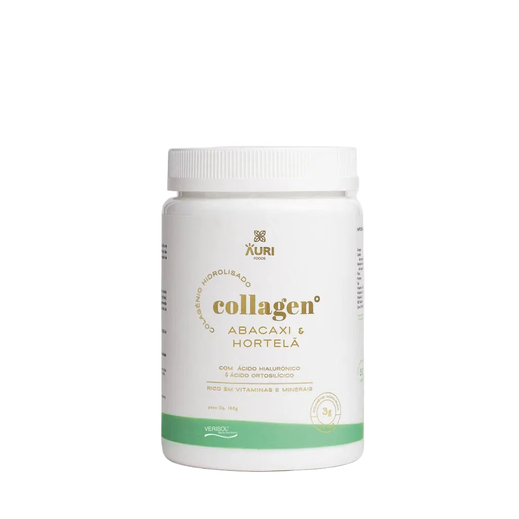 AuriFoods Collagen Verisol Abacaxi e Hortelã 150g