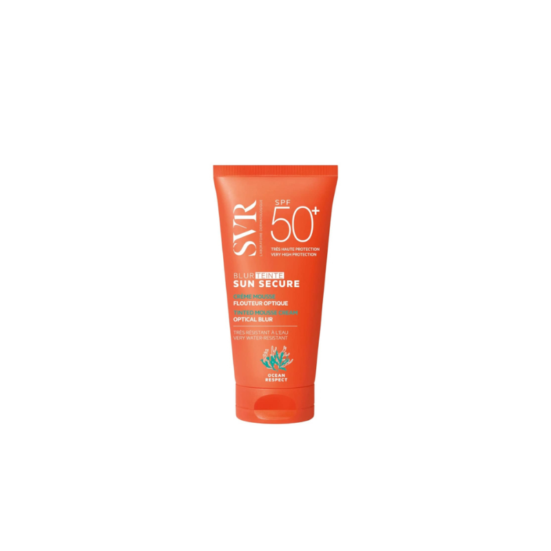 SVR Sun Secure Blur Teinte  Creme Mousse SPF50 50Ml