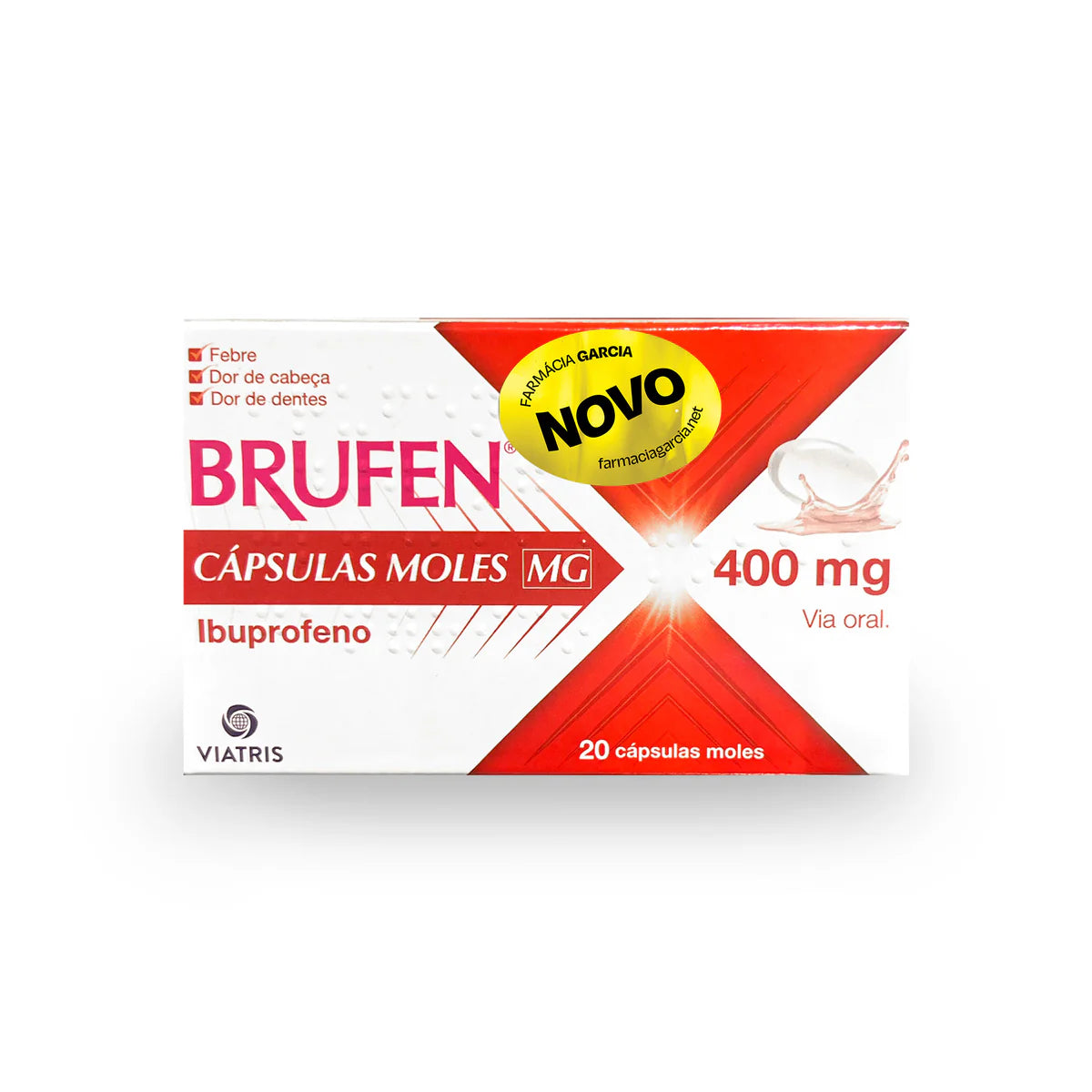 Brufen Comprimidos 400mg 20 Comprimidos