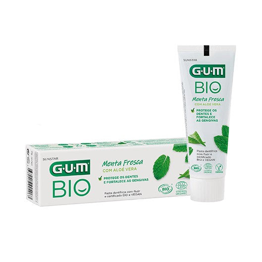 Gum Bio Pasta Dentifríca Menta c/ Aloé Vera 75ml