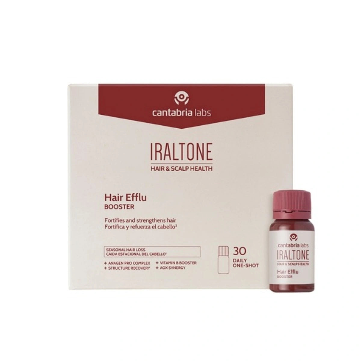 Iraltone Hair Efflu Booster 30 Frascos