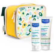 Mustela Kit Stelatopia Gel Lavante 200ml + Stelatopia rosto 40ml + Oferta Bolsa