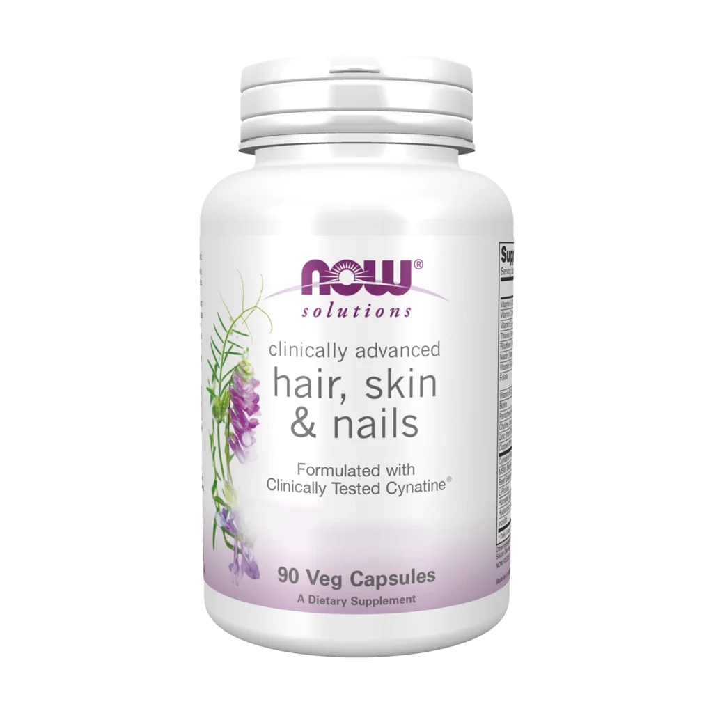 NOW Hair, Skin & Nails Clinicamente Avançado 90 Comprimidos