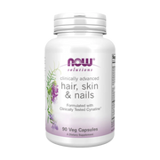 NOW Hair, Skin & Nails Clinicamente Avançado 90 Comprimidos