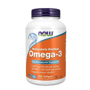 NOW Omega-3 Sem Colesterol 1000mg 200 capsulas