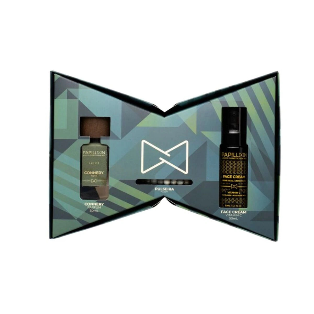 Papillon Coffret Piccadilly Connery Parfum 30ml + Creme Vitamina C 50ml