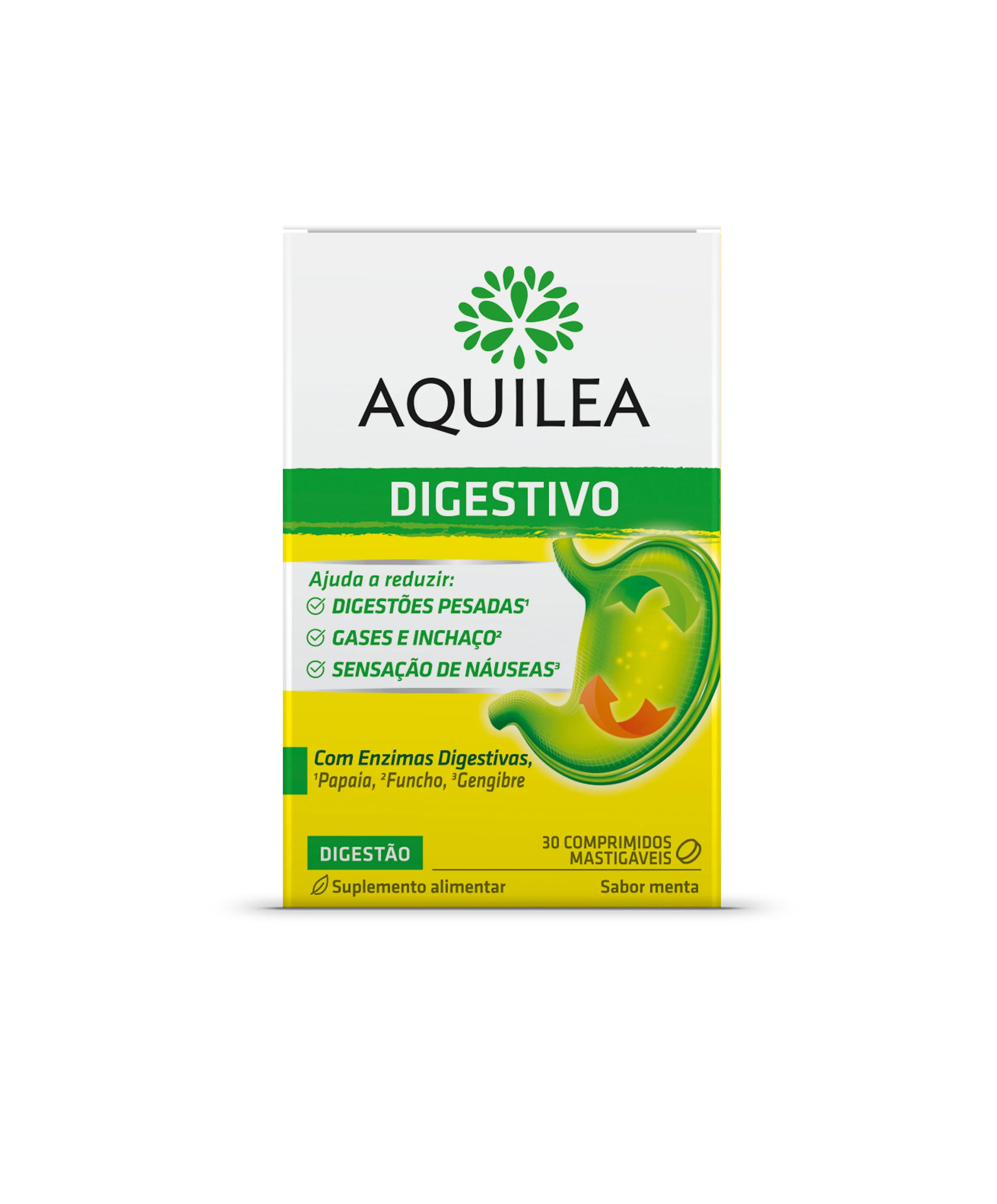 Aquilea Digestivo Comprimidos Mastigáveis 30 Comprimidos