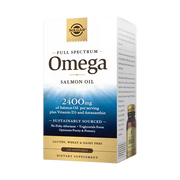 Solgar Full Spectrum Omega Óleo de Salmão Selvagem do Alasca 120 Cápsulas