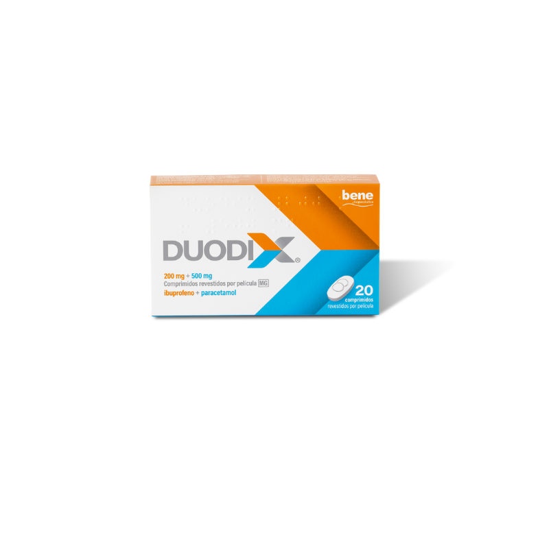 Duodix 200mg+500mg 20 Comp Rev Pel