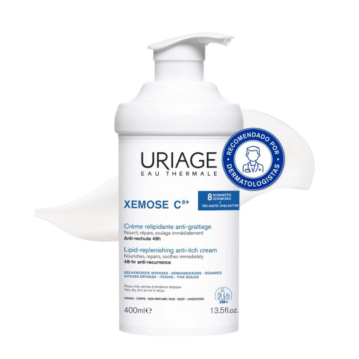 Uriage Xémose C8+ Creme Relipidante Antiprurido 400ml