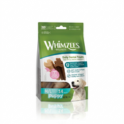 Whimzees Puppy Snacks Dentais M/L 14 Unidades