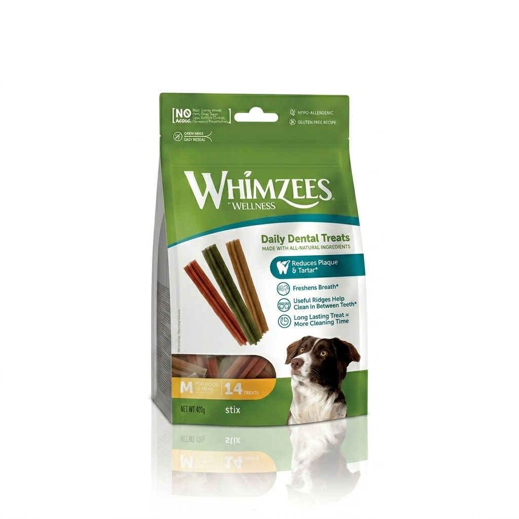 Whimzees Stix Snack Dental Médio M 14 unidades