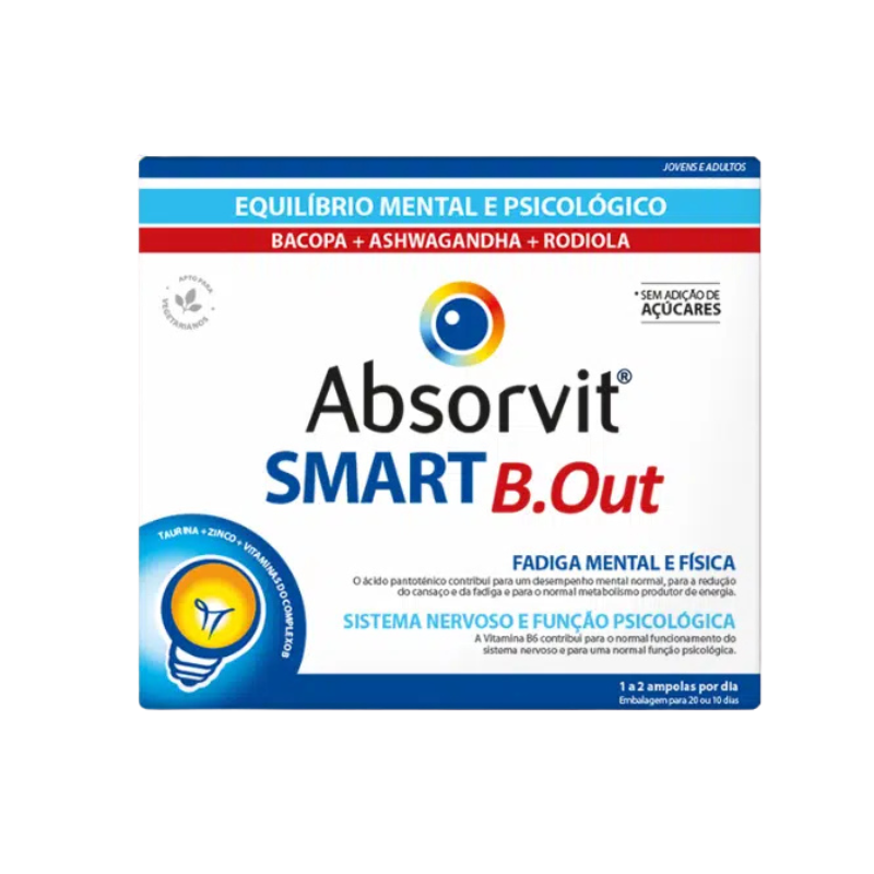 Absorvit Smart B.Out Amp 10ml x 20