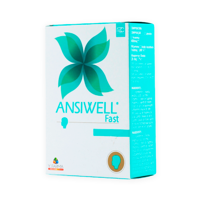 Ansiwell Fast 30 Cápsulas