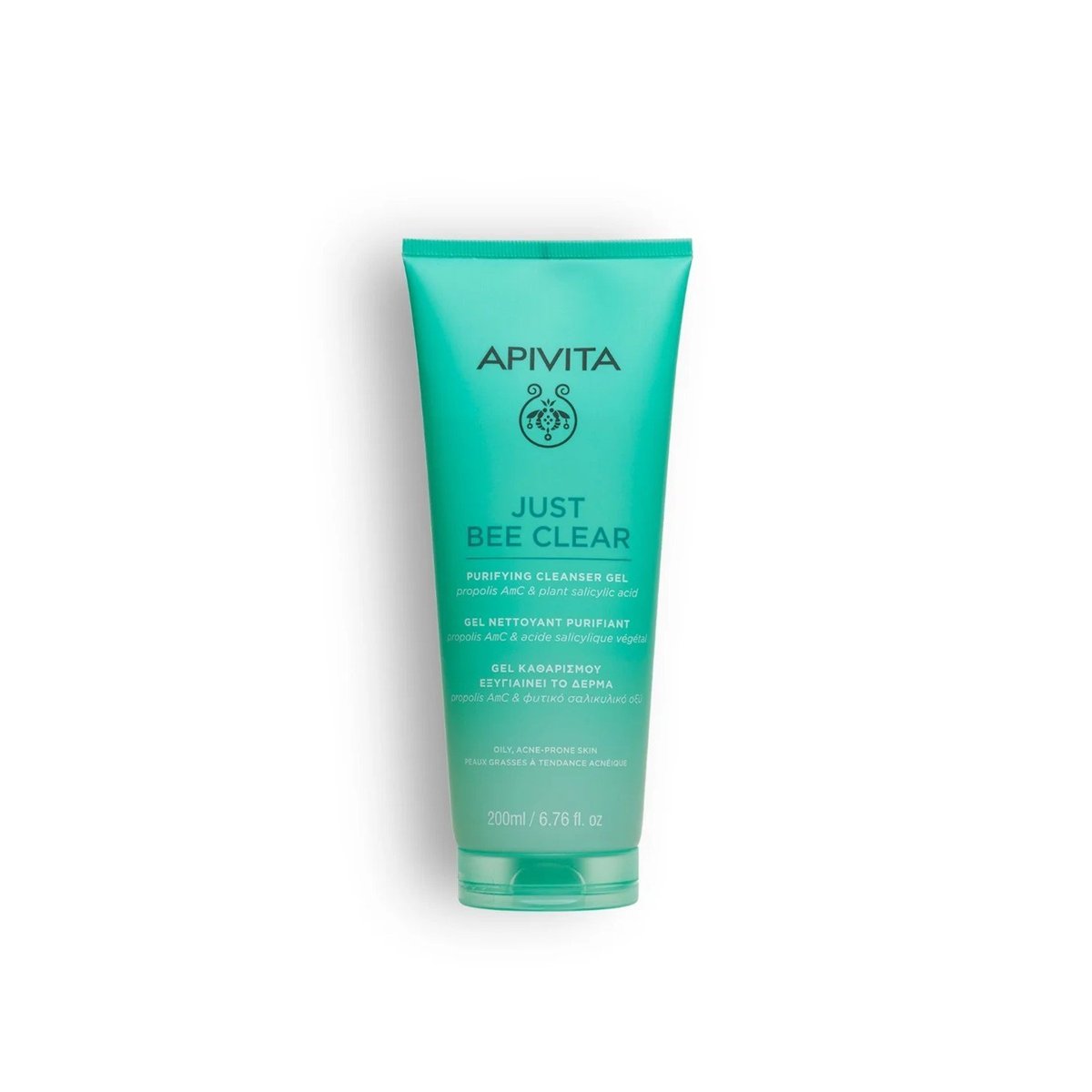 APIVITA Just Bee Clear Gel Limpeza Purificante 200ml