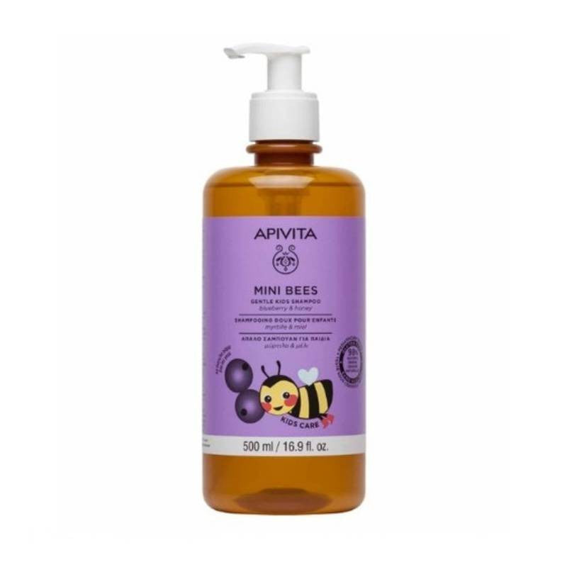 Apivita Mini Bees Champô de Mirtilo e Mel 500ml