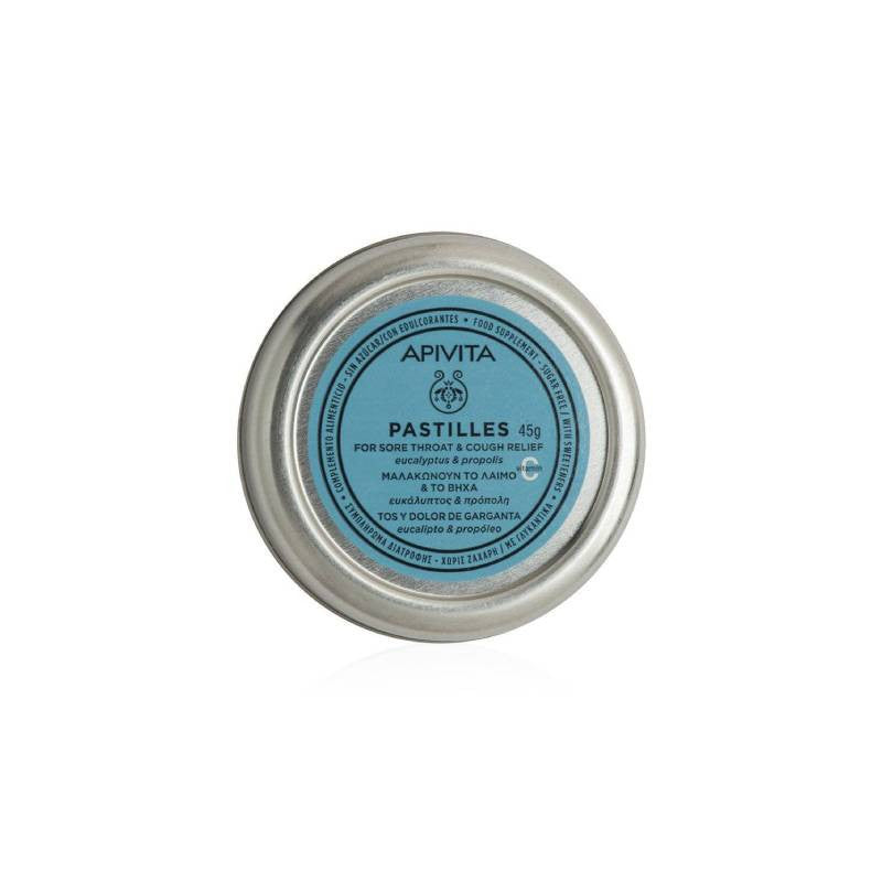 Apivita Pastilhas Eucalipto & Própolis 45g