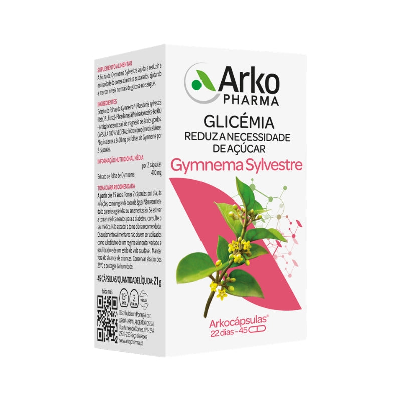 Arkocápsulas Gymnema Sylvestre 45 cápsulas