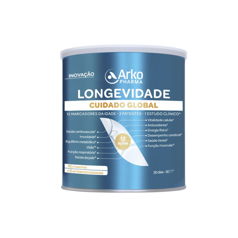 Arkopharma Longevid Cuidado Global Pó 285g