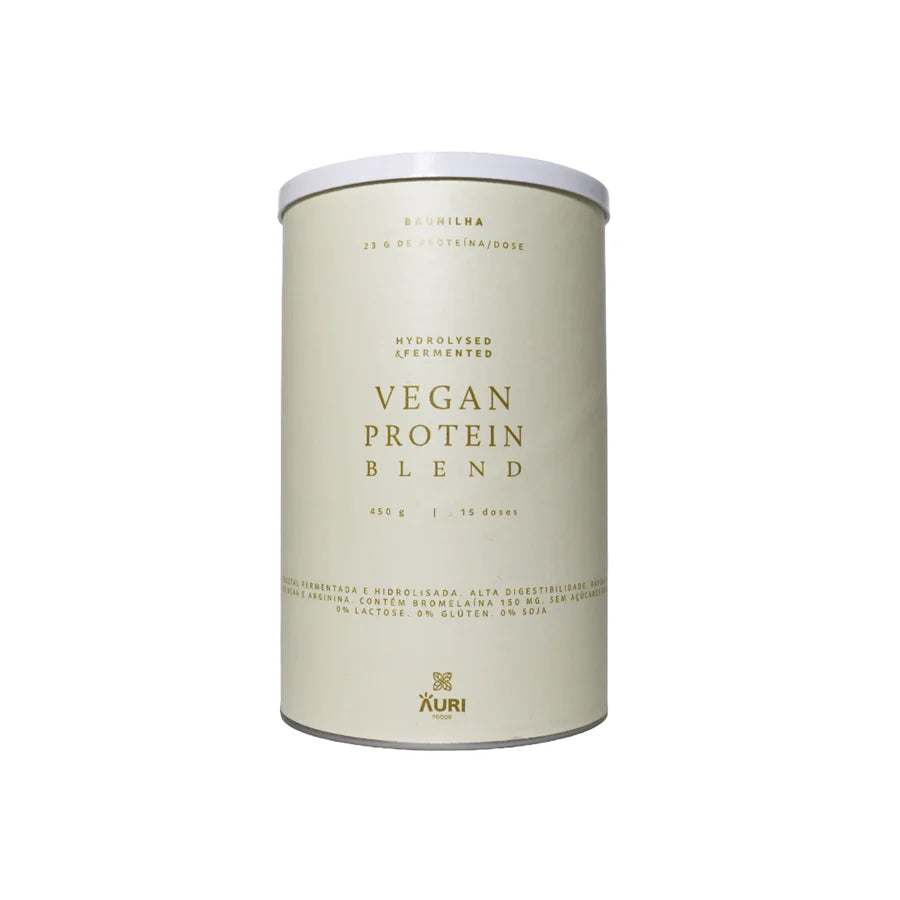 AuriFoods Proteína Vegetal Fermentada e Hidrolisada Baunilha