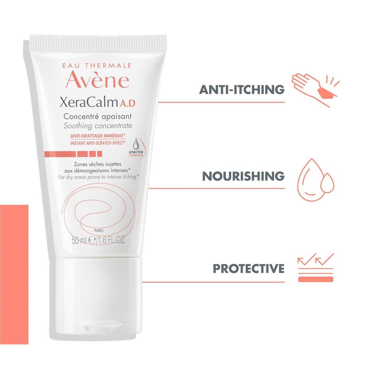 Avène XeraCalm A.D Soothing Concentrate 50ml