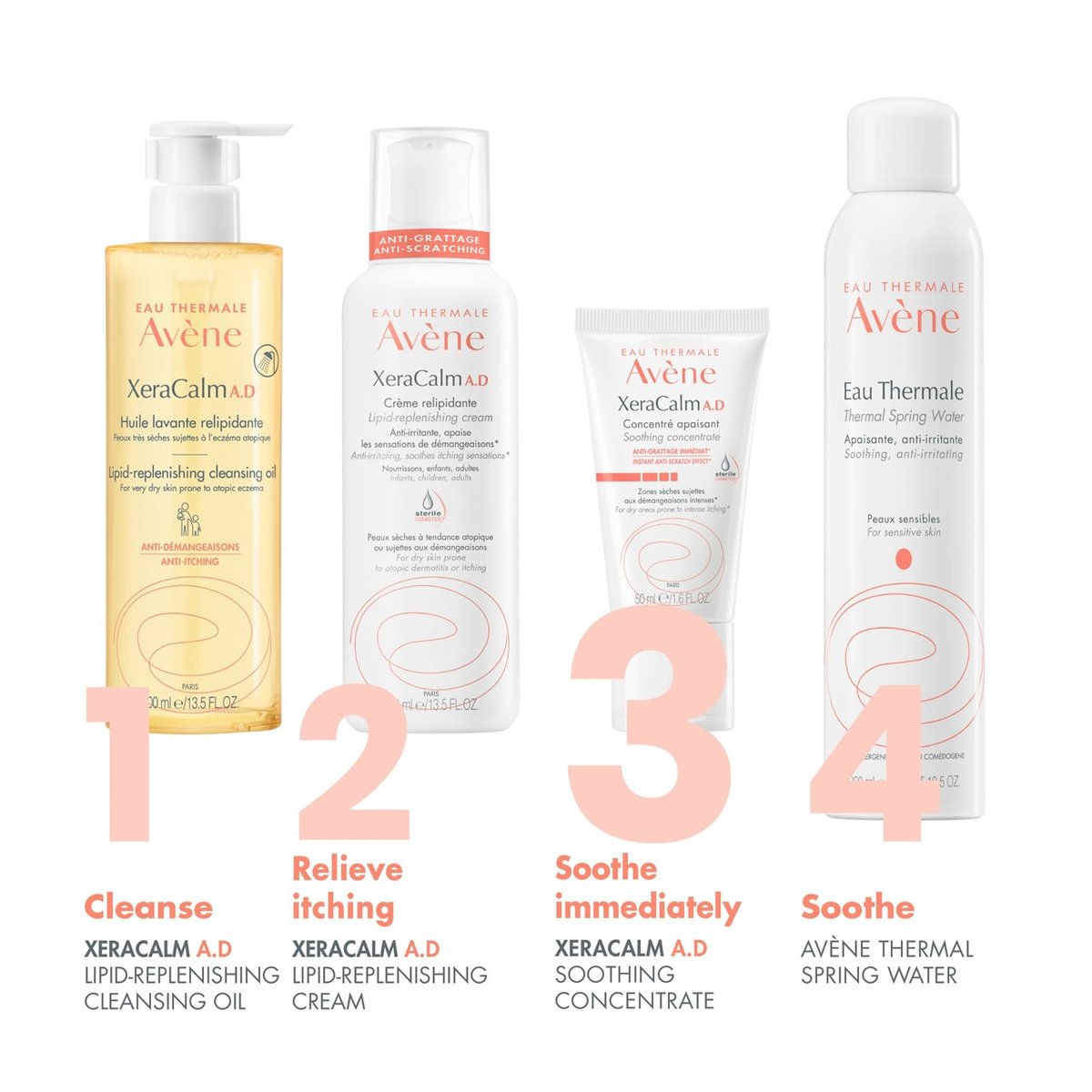 Avène XeraCalm A.D Soothing Concentrate 50ml