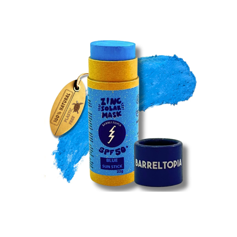 Barreltopia Protetor Solar Stick SPF50+ Azul