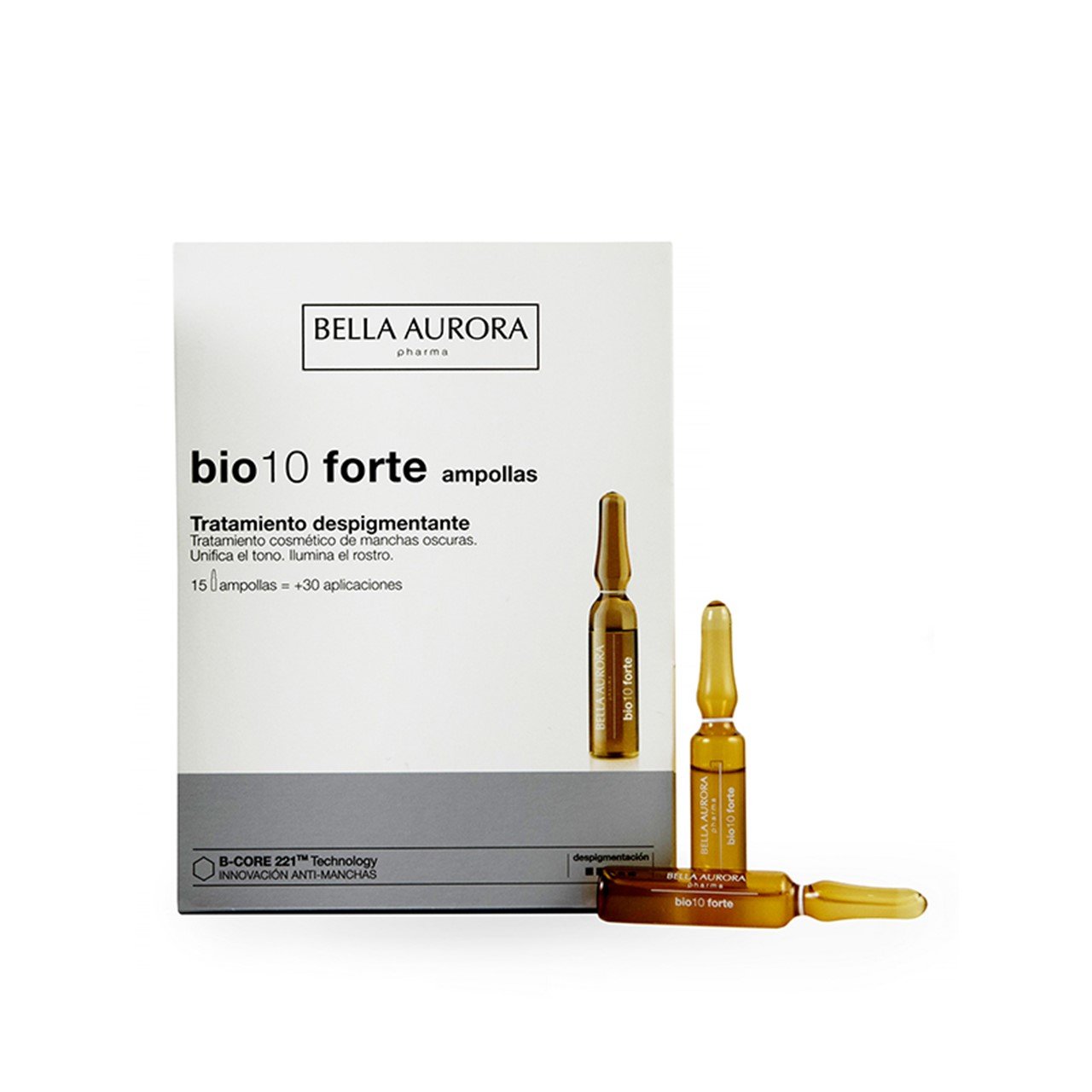 Bella Aurora Bio10 Forte Despigmentante Ampolas