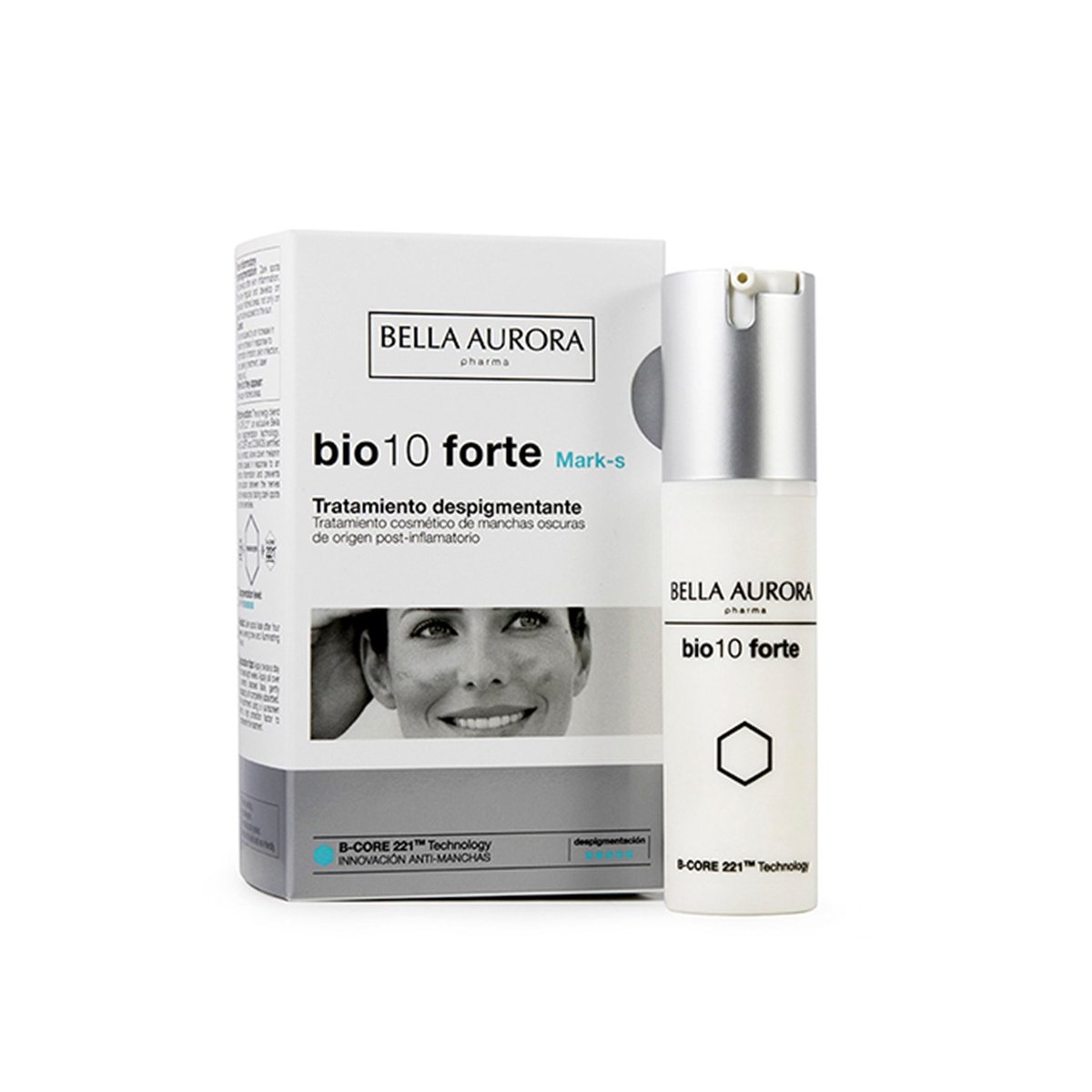 Bella Aurora Bio10 Forte Mark-s Depigmenting Treatment 30ml - Tratamento Intensivo para Manchas