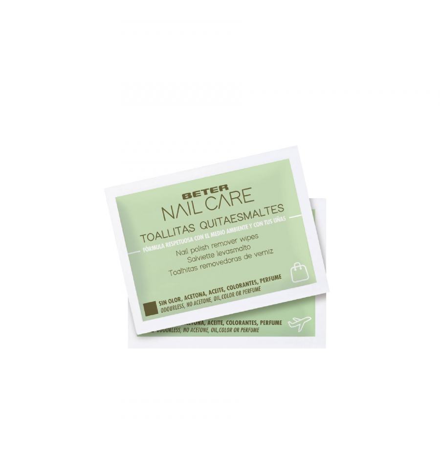 Beter Nail Care Toalhitas Removedoras de Verniz 10 unidades
