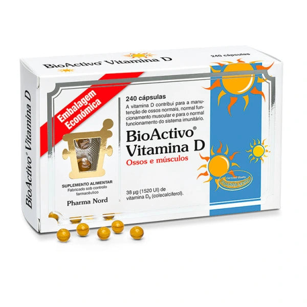 Bioactivo Vitamina D Cápsulas Moles 240 Unidades