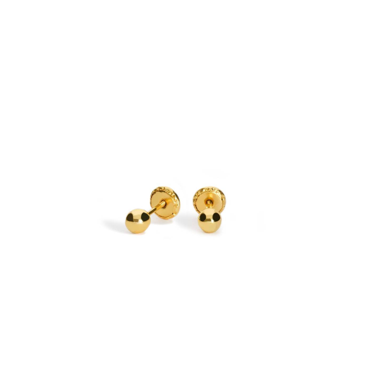 Brincos 7581-0300 Ball Ouro Bebe